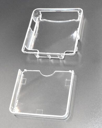 حافظات حماية صلبة وشفافة للكمبيوتر الشخصي لوحدة التحكم GBA SP Gameboy Advance Sp (شفاف) in Kuwait