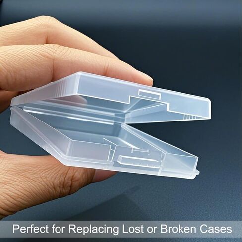 HUGJEPTTY Gameboy Color Case Gameboy Case 12PCS，Anti Dust Transparent Protective Game Cartridge Case Storage Box for Nintendo Gameboy Color GBC GB GBP（2.6x2.8x0.5Inch） in Saudi Arabia
