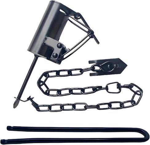 Handle-Duke Bridger DP Kit with Setter Tool-7 Inch Leverage, Forests, Outdoor, and can be reused，Equipped with Anchor Plates (Single Anchor Plate+Tool pry bar, 1) in Saudi Arabia