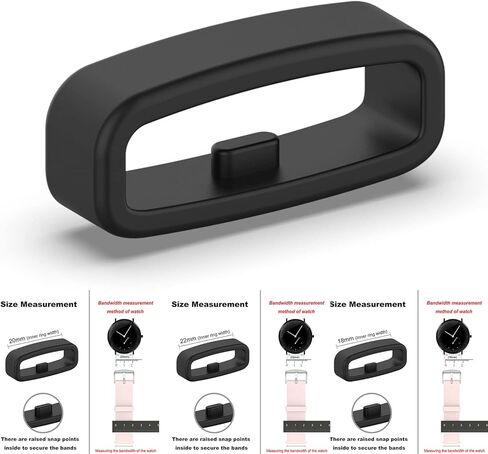 10 قطعة سيليكون السحابة 18 مللي متر/20 مللي متر/22 مللي متر معصمه حارس Smartwatch حزام التجنيب حامل استبدال الملحقات in Saudi Arabia