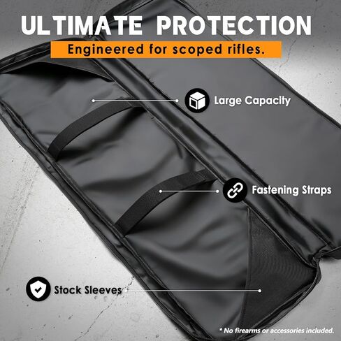 Single Soft Case – 36 inch Bag, Water & Dust Resistant Padded Storage for Pistol & Accessories, Range Backpack for Indoor Outdoor Use in Saudi Arabia