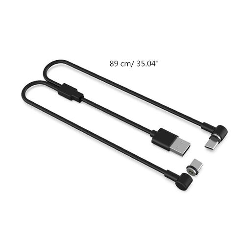VR Charging Cable Magnetic for PSVR2 Controller Fast Charger Line 2 in 1 USB to Type C Elbow Cable for PSVR2 Accessory in Saudi Arabia