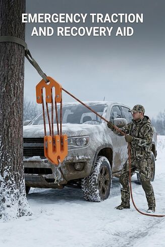Portable Game Gear Hoist - Mini Pocket Raven Equipment - Small Block and Tackle Pulley System in Saudi Arabia