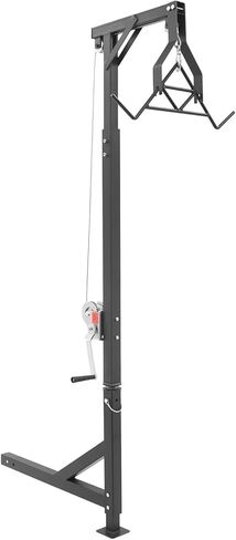 CNCEST Deer Hoist for Truck Hitch, Game Hoist Deer Hoist Gambrel, Hoist with 360 Degree Swivel - Complete Hoist Kit (Included Winch) in Saudi Arabia