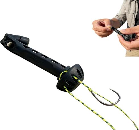 Fly Fishing Magnetic Fly Threader, Fishing Accessory to Easily Rig Small Flies & Tippet on Water, Universal Knot Helper Knot Assist for Threading Hooks, Works with Most Hooks, and Fly Styles in Saudi Arabia