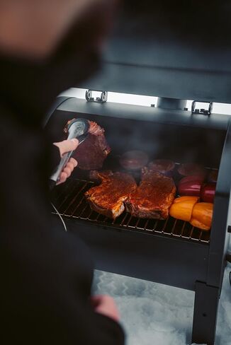 Green Mountain Grills Trek Prime 2.0 Portable Pellet Grill with Cover, WiFi Smart Control, 12V Power, Wood Pellet Smoker for Camping, Tailgating & RV Use, Compact BBQ Grill in Saudi Arabia
