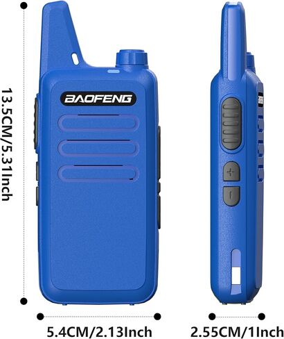 2 حزمة BAOFENG BF-T20D Raido ترقية BF-888S جهاز اتصال لاسلكي لتقليل الضوضاء مع شحن USB-C طويل المدى وراديو هام للبالغين مع سماعة رأس صوتية in Kuwait