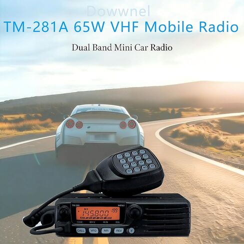 راديو متنقل TM-281A بقدرة 65 وات VHF، جهاز إرسال واستقبال FM 136-174 ميجا هرتز للسيارة/الشاحنة، نطاق 10-50 كيلومتر، هام عالي الطاقة والاستخدام التجاري، 200 قناة، موصل هوائي PL-259 in Kuwait