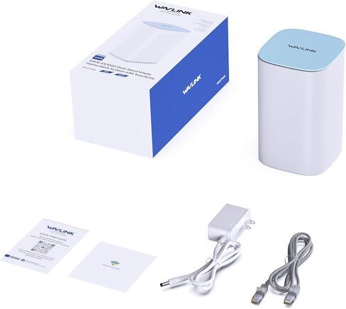 WAVLINK AX3000 WiFi 6 Mesh System 1 Pack - 2026 Latest, Up to 3.0 Gbps Speed & 2,500 Sq. Ft. Coverage, Replaces Wireless Router and WiFi Extender Signal Booster, Support Wired Backhaul, App Control in Saudi Arabia
