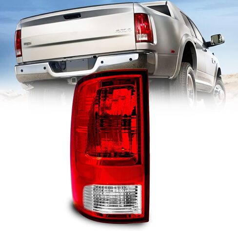 WEZEMLIGH Tail Lights For 2009-2018 Ram 1500 2019 Ram 1500 Classic 2010-2018 Ram 2500 2010-2018 Ram 3500 Brake Lamps With Bulb Inside-Passenger Side in Saudi Arabia