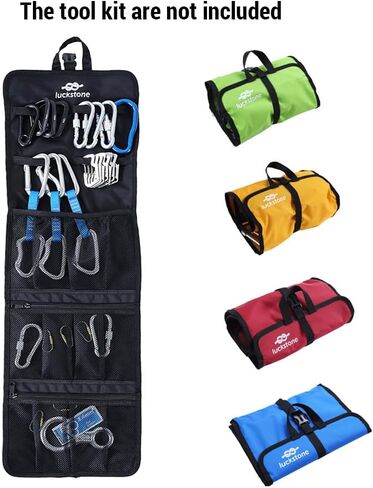 HXBER Climbing Quickdraw Hanging Storage Bag Climbing Gear Organizer Bag Small Tools Organizer Pouch in Saudi Arabia
