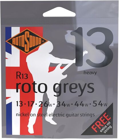 Rotosound R13 Nickel Heavy Electric Guitar Strings (13 17 26 34 44 54) in Kuwait