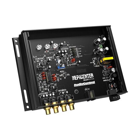 AudioControl The EPICENTER Billet LE Limited Edition معالج استعادة الجهير الرقمي، معزز صوت الجهير للسيارة مع مقبض التحكم عن بعد السلكي المتضمن في لوحة القيادة، ParaBASS، مرشح دون سرعة الصوت in Saudi Arabia