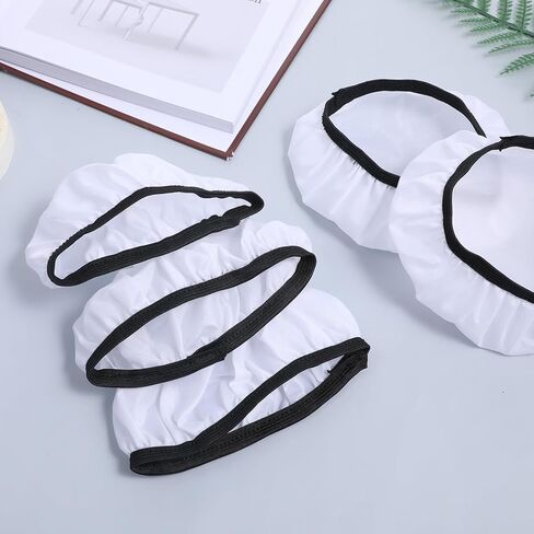 5Pcs 7"/18cm Light Diffuser, Diffusers Lamp Sock Covers, White Lamp Shade Diffuser Sock for Studio Strobe Reflectors Video Shooting Soften The Light-Output in Saudi Arabia