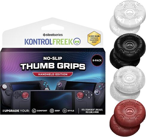 KontrolFreek Handheld Portable Gaming Console Thumb Grips | Universal Edition | for Steam Deck, Switch 2, ROG Ally and Logitech G-Cloud | 8-Pack in Saudi Arabia