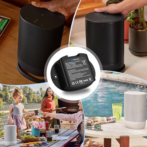 Replacement Battery for Sonos Move 2, 3500mAh Li-ion Battery Pack Compatible with Sones Move/Move 2 in Saudi Arabia