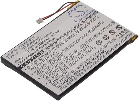 VI VINTRONS Battery for Apple 2nd Generation, iPod 1st, (2200mAh) in Saudi Arabia