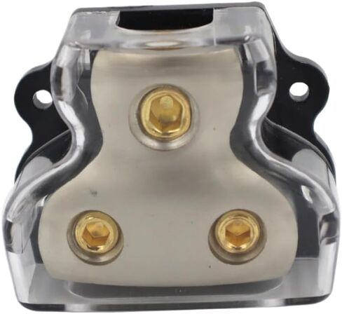 Ground Distribution Block Compatible with RV Car Audio Systems 1 to 2 and 1 to 3 Splitter Box(1-to-2) in Saudi Arabia