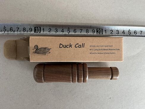 BLUE DRAGONFLY Wooden Duck Call for Hunting, Realistic Sounding Whistle for Luring Ducks Mallards Waterfowl Drake, 5 x 1.18 Inches, Great for Amateur and Experienced Hunters in Saudi Arabia