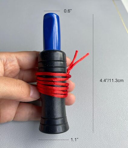 بطة تدعو صفارات البط صوت واقعي بطة دعوة بطة الأفخاخ صافرة Quacker للصيد في الهواء الطلق (Duckcall) in Saudi Arabia