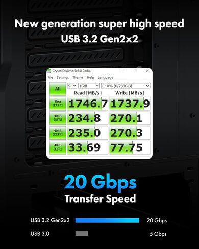 ineo USB 3.2 Gen 2x2 20 Gbps Type-C بطاقة توسيع اللوحة الخلفية مع دعامة PCI - رأس داخلي من النوع E إلى توسيع منفذ USB-C [CA09] in Kuwait