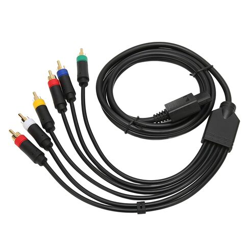 RGB RGBS Composite Cable Cord Wire for N64 SFC with 4 BNC Heads High Flexibility Soft Stable Component AV Cable in Saudi Arabia
