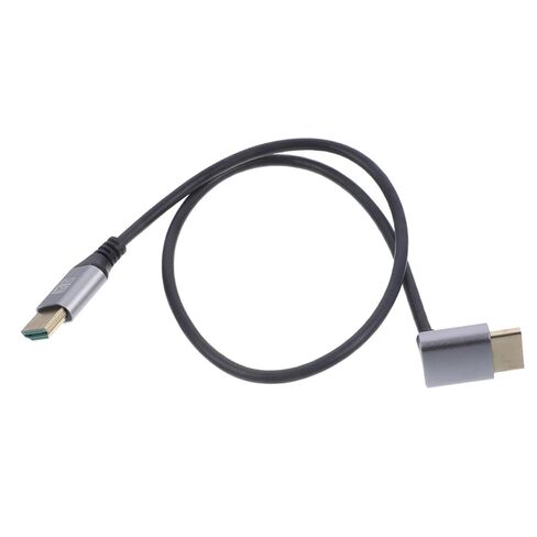 BESPORTBLE 8k High-Definition Male to Male Video Cable with Upward Angled Connector 1 Meter Length for Tv, Monitor, Computer and Projector Compatibility in Saudi Arabia