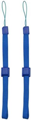 2 Sets Silicone Case Cover with Wrist Strap for Wii Remote Controller (Red and Blue) in Saudi Arabia
