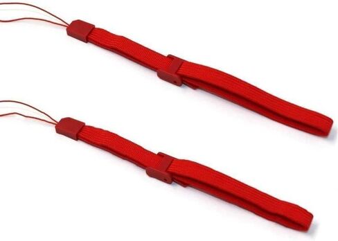 2 Sets Silicone Case Cover with Wrist Strap for Wii Remote Controller (Red and Blue) in Saudi Arabia