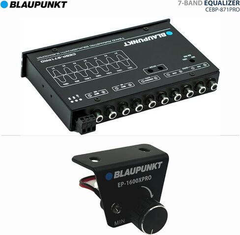 BLAUPUNKT CEBP-871PRO 7 Band Compact Equalizer Maximum Output Voltage 7V RMS in Saudi Arabia