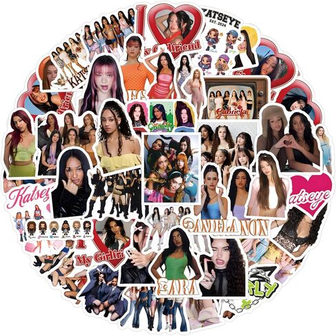 100Pcs Taylor Swift Stickers, Cool Music Singer Waterproof Vinyl Decal for Adult Teen Girl Kids Laptop Travel Case Phone Bike Water Bottle Guitar Computer Skateboard Notebook Scrapbook in Kuwait