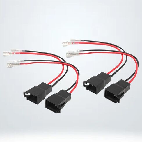 2 Pairs PC2-805 Speaker Adaptor Cable Wire Harness Connector Plugs,Trucks Car Speaker Wiring Harness Connector Adapter in Saudi Arabia