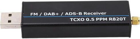 RTL SDR Receiver Radio Software Defined Kit Frequency Scanner 100kHz–1766MHz with RTL2832U R820T2 Chipset 0.5 PPM TCXO in Saudi Arabia