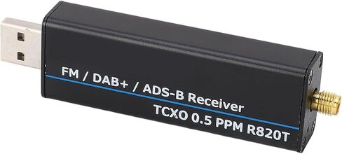 RTL SDR Receiver Radio Software Defined Kit Frequency Scanner 100kHz–1766MHz with RTL2832U R820T2 Chipset 0.5 PPM TCXO in Saudi Arabia