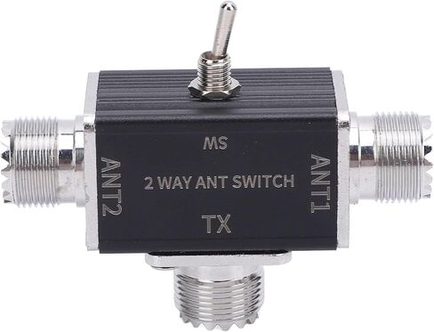 2 Way CB HAM Antenna Switch,100W SO 239 Connector Antennae Switch for 1 to 30MHz HAM CB HF VHF UHF Radio in Saudi Arabia