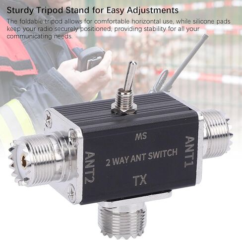 2 Way CB HAM Antenna Switch,100W SO 239 Connector Antennae Switch for 1 to 30MHz HAM CB HF VHF UHF Radio in Saudi Arabia