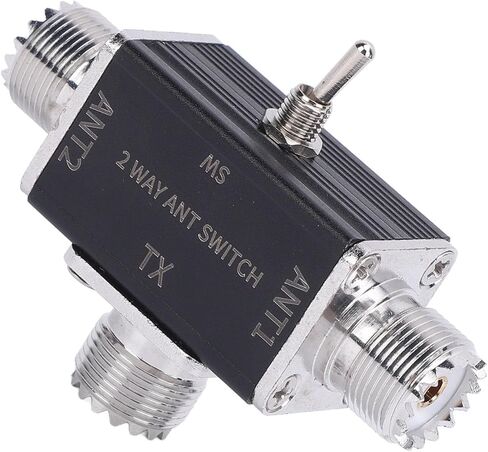 2 Way CB HAM Antenna Switch,100W SO 239 Connector Antennae Switch for 1 to 30MHz HAM CB HF VHF UHF Radio in Saudi Arabia