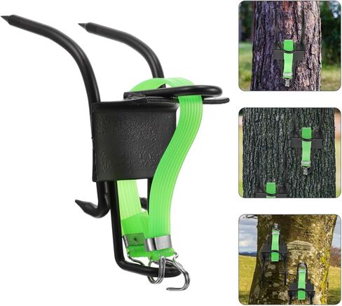 Generic Non-Slip Tree Climbing Spikes: Adjustable Claw Style Equipment Sturdy Material Suitable for Tree Climbing and Outdoor Activities in Saudi Arabia