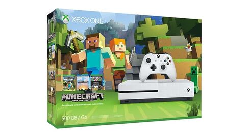 Xbox One S 500GB Console - Minecraft Bundle [Discontinued] in Saudi Arabia