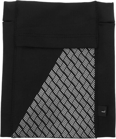 ibasenice Reflective Running Phone Arm Bag Sports Armband for Men and Women Comfortable Outdoor Workout Phone Holder with Adjustable Strap Black L Size in Saudi Arabia