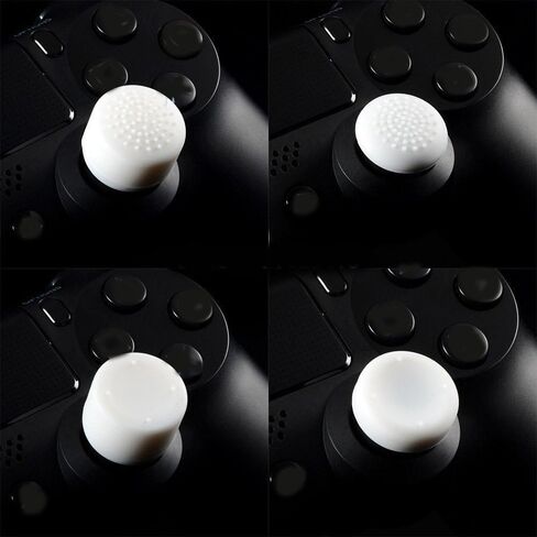 8 عبوات (مرفوعة وغير) أغطية عصا الإبهام لوحدة التحكم التناظرية لجهاز PS4 PS3 Switch Pro Xbox One Xbox 360 Wii U PS2 in Kuwait