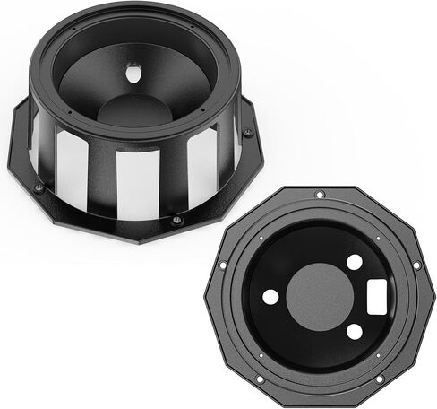 1pcs 6.5 Inch Speaker Enclosure, Speaker Boxes with Inner Bracket Work with UTVs,Golf Carts. in Kuwait