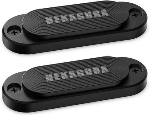 HEKAGURA Gun Magnet Mount، تصنيف 45 رطلاً حامل مسدس مغناطيسي للسيارة، حافظة سيارة مع طلاء مطاطي لملحقات مسدس غلوك للسيارة والشاحنة للرجال in Kuwait