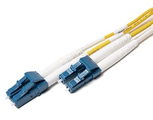 FCD - 9M OS2 LC LC Fiber Optic Cable - Made in USA |Plenum Duplex 9/125 LC to LC Singlemode Jumper 9 Meter (29.52ft) | Length Options: 0.5M-300M | 1g 10g sfp 10gbase lc/lc dx ofnp lc-lc in Saudi Arabia