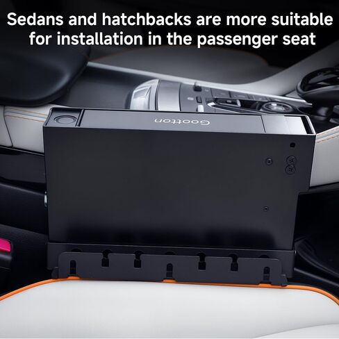 Vehicle Gun Safe for Handgun with Fingerprint, Keypad, Key, Biometric Car Gun Safe for Pickup, SUV, Truck, Large Sedan and Hatchback, Quick Access Auto Pop-Up Pistol Safe for Nightstand Beside in Saudi Arabia