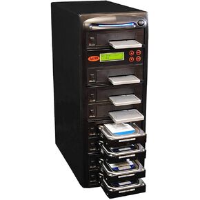 Systor 1:1 HDD/SSD Hard Drive Duplicator - 36GB/Min - Standalone Copier & Eraser/Sanitizer for Multiple SATA 3.5 Disk & 2.5 Solid State Drives - Copy Speeds of up to 600MB/Sec (SYS601DP) in Saudi Arabia