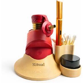 Click-On Base Organizer Stand for Puffco Peak Pro — Secure Anti-Tip Holder with Storage, Right-Hand, Beige in Saudi Arabia