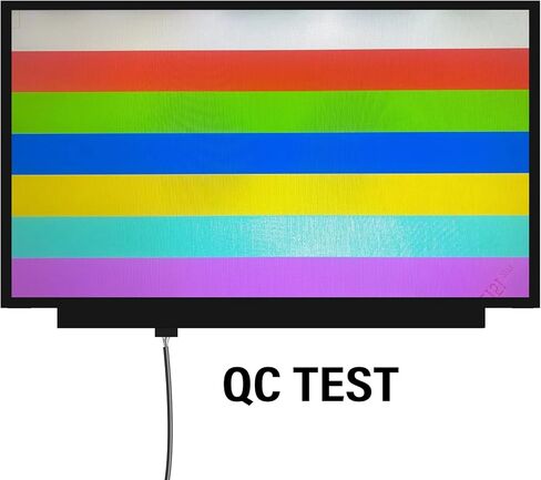 شاشة LCD بديلة 15.6 بوصة لـ NV156FHM-T07 V8.1، شاشة LCD 15.6 بوصة 40Pin لوحة عرض الكمبيوتر المحمول (Mate FHD 1920x1080p تعمل باللمس in Kuwait