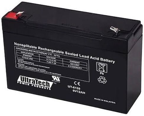بطارية UltraTech IM-6120 6V، 12.0 أمبير SLA، طرف F1 in Kuwait