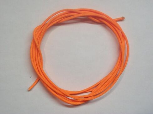 60X Custom Strings Sunset Orange BCY #24 D Loop Rope Release Material 10' in Saudi Arabia